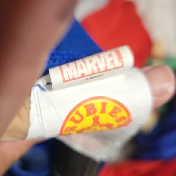 Marvel Kid's Captain America Bodysuit Costume Sz Medium - Picture 6 of 6